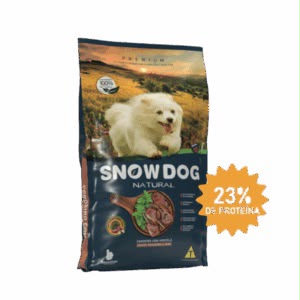 Embalagem de Snow Dog Natural Cordeiro com Hortelã