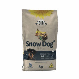 Embalagem de Snow Dog Flores Power