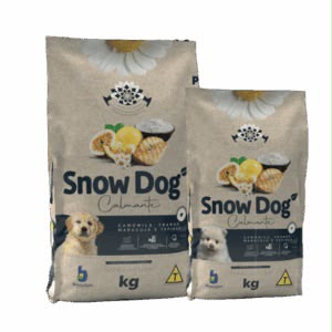 Embalagem de Snow Dog Flores Calmante