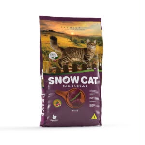Embalagem de Snow Cat Natural Peixe