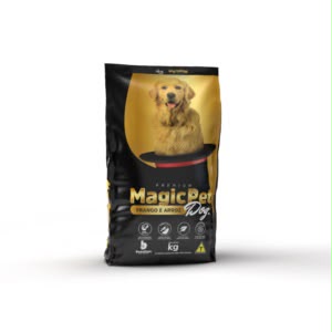 Embalagem de Magic Pet Dog Adultos Chips