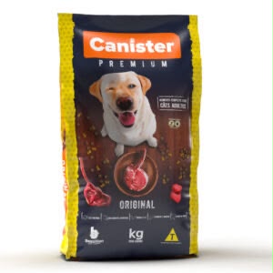 Embalagem de Canister Original Cães Adultos