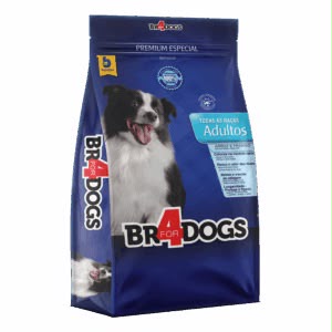 Embalagem de BR4Dogs Adultos