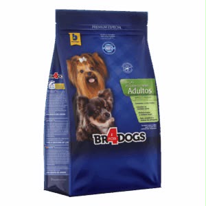 Embalagem de BR4Dogs Adultos Raças Pequenas e Minis