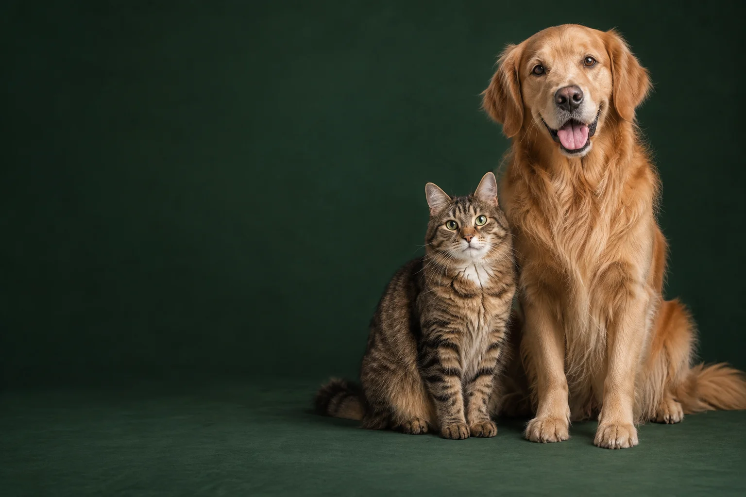 Cão e gato juntos